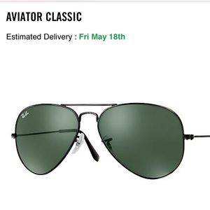 Ray-Ban Aviators Black